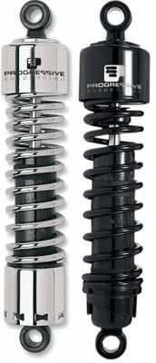 Stötdämpare Progressive Suspension PS 412 13" kraftig svart XL Sportster 04-22