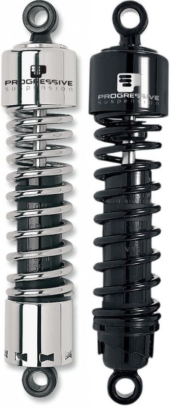 Stötdämpare Progressive Suspension PS 412 13" kraftig svart XL Sportster 04-22