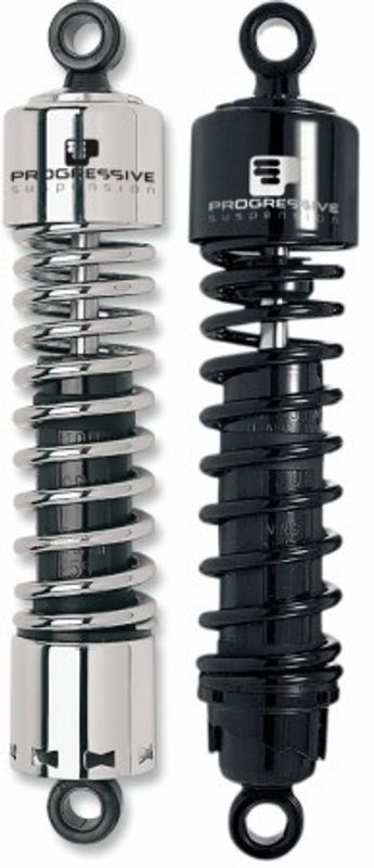 Stötdämpare Progressive Suspension PS 412 13" kraftig svart XL Sportster 04-22