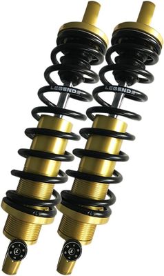 Stötdämpare Legend Suspension REVO-A FL Suspensions Rear 13 justerbar guld Touring 96-upp