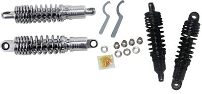 Stötdämpare Drag Specialties Ride-Height 11.5 justerbar Sportster 78-03, FXR 82-94
