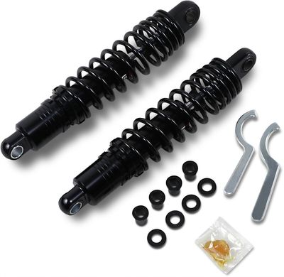 Stötdämpare Drag Specialties Ride-Height 11.5 justerbar Sportster 78-03, FXR 82-94