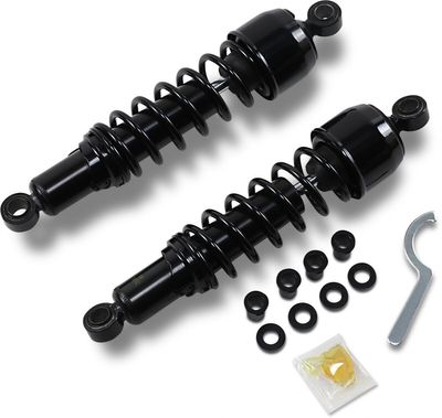 Stötdämpare Drag Specialties 11.5 krom Sportster 79-03, FXR 82-94