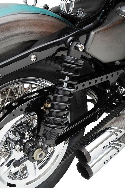 Stötdämpare Legend Suspension REVO-A XL Standard 12 justerbar svart Sportster 02-22