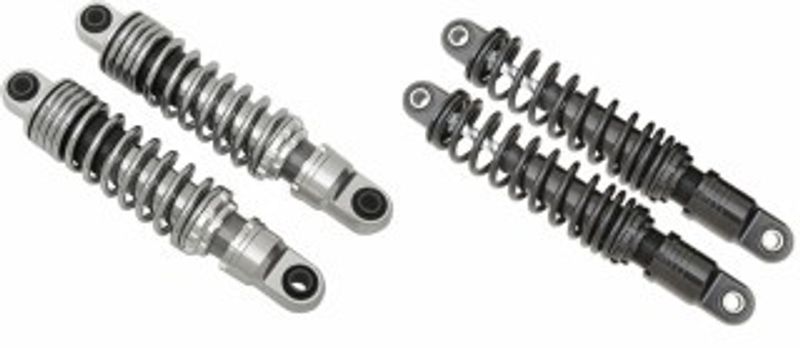 Stötdämpare Drag Specialties Ride-Height 11 280 justerbar krom Touring 84-upp