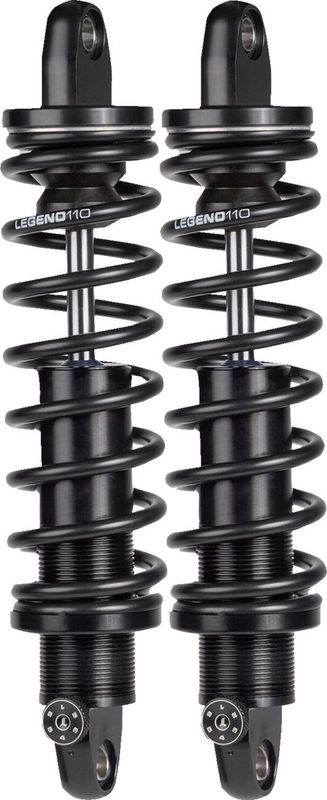 Stötdämpare Legend Suspension REVO-A Trike justerbar svart H-D 09-upp