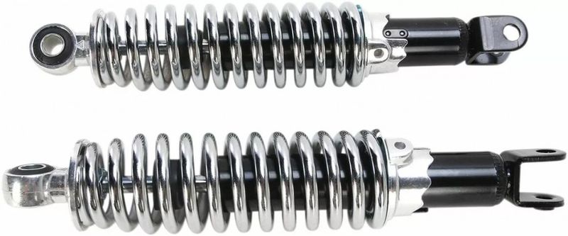 Stötdämpare Emgo Shorty svart krom 17-05697