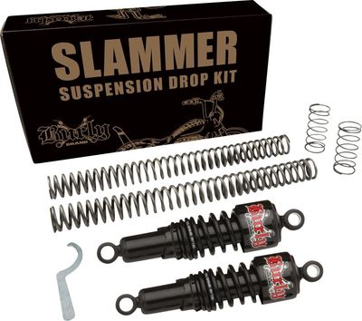Stötdämpare Burly Slammer 10.5 svart Honda Rebel CMX1100 21-22