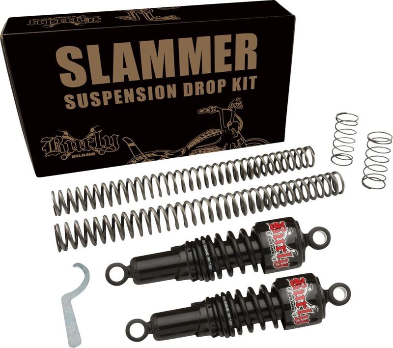 Stötdämpare Burly Slammer 10.5 svart Honda Rebel CMX1100 21-22