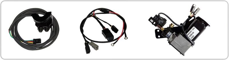 Luftfjädring Legend Suspension svart Dyna 06-17