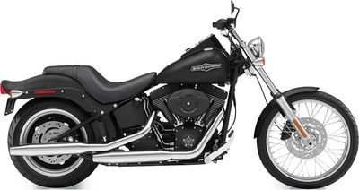Luftfjädring Legend Suspension svart Softail 00-17