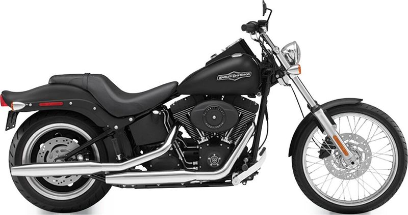 Luftfjädring Legend Suspension svart Softail 00-17