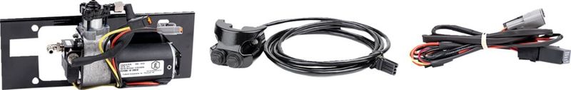Luftfjädring Legend Suspension svart Softail 00-17