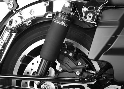 Luftfjädring Legend Suspension FL svart Touring 96-upp