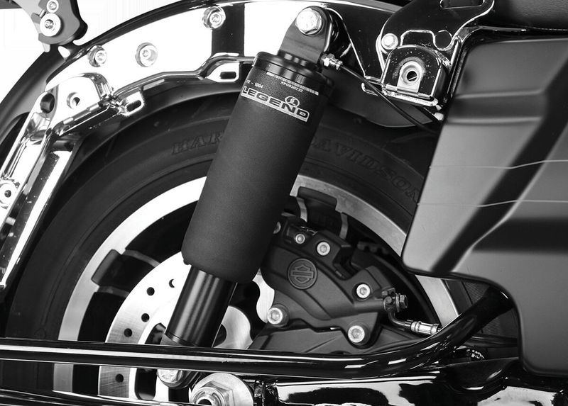 Luftfjädring Legend Suspension FL svart Touring 96-upp