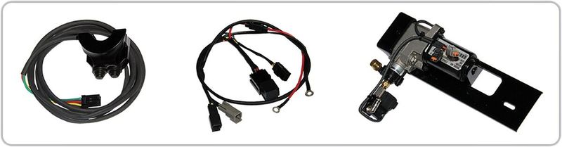 Luftfjädring Legend Suspension FL svart Touring 96-upp