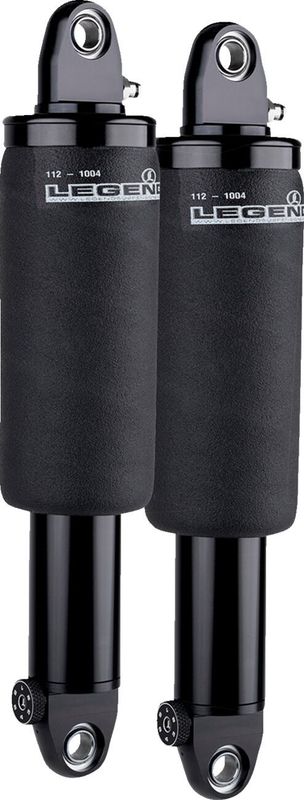 Luftfjädring Legend Suspension Air-A FL justerbar svart Touring 96-upp
