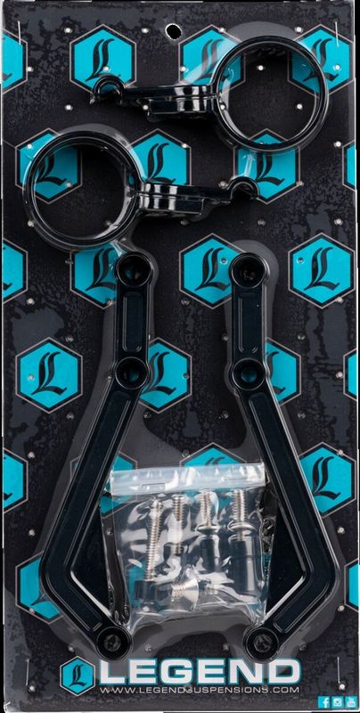 Fästen Legend Suspension REVO ARC billet svart Touring 14-upp 1313-0245