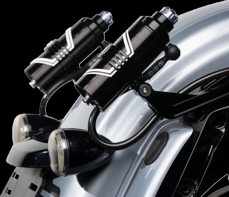 Fästen Legend Suspension REVO ARC billet svart Touring 14-upp 1313-0245