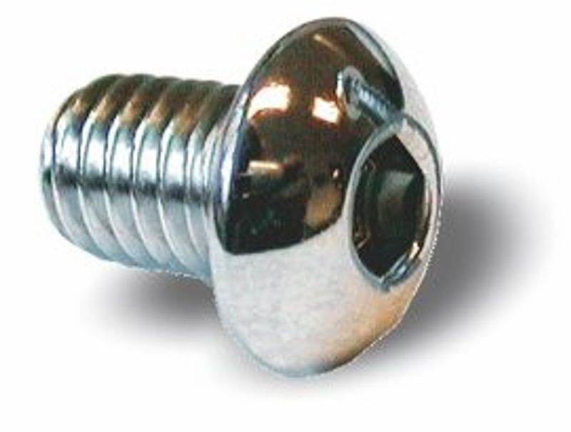 Insexskruv UNC 1/2-13x1, 25 mm, kullrig skalle, rostfri