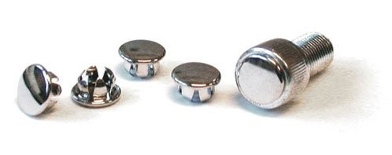 Väska plugg Drag Specialties Refill 5/16 krom (100-pack)