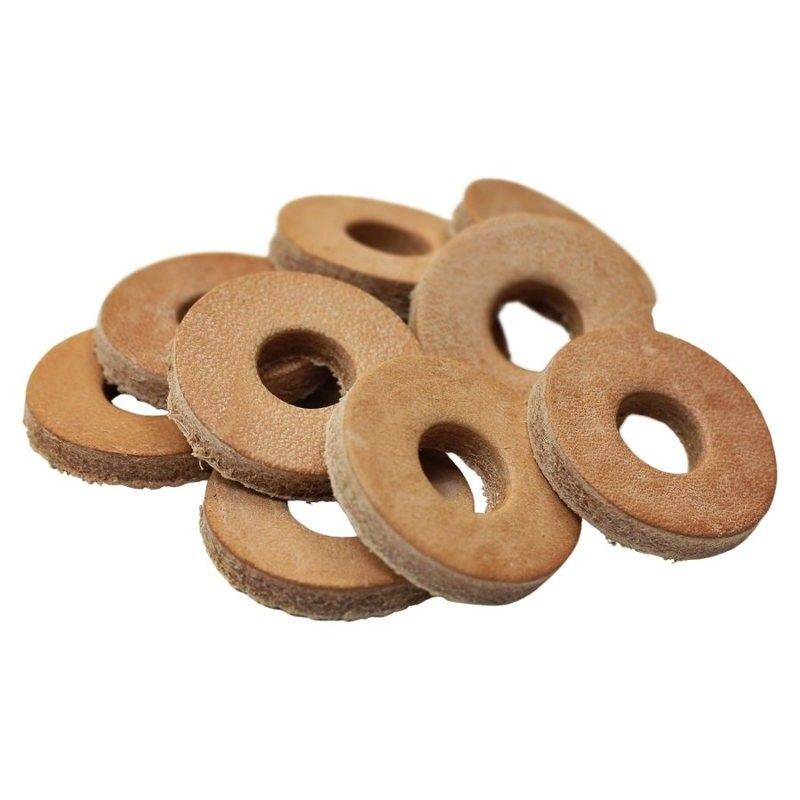 Bricka TC Bros läder 3/8 10-pack