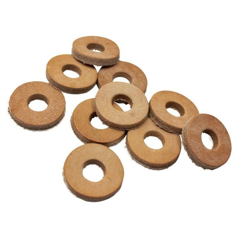 Leather washer 1/4 (10-pack)