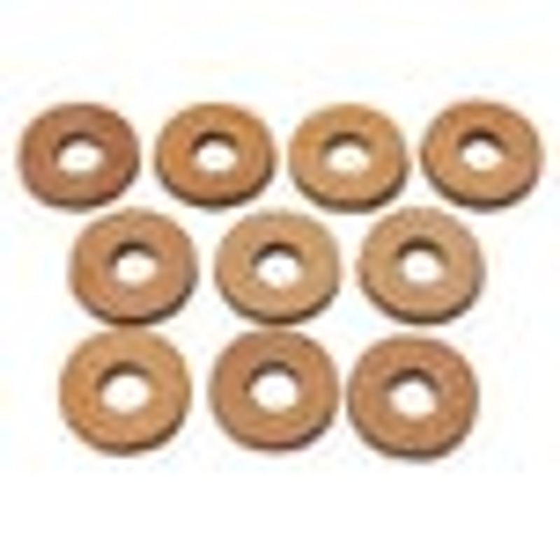 Leather washer 1/4 (10-pack)