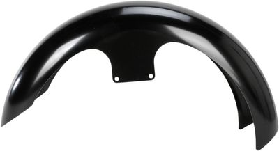 Framskärm Klock Werks Hugger Blocks Slicer Dyna 06-17, Softail 18-upp krom