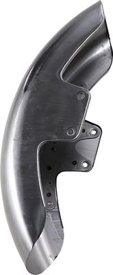 Framskärm Drag Specialties slät natur obehandlad fram Softail 12-17