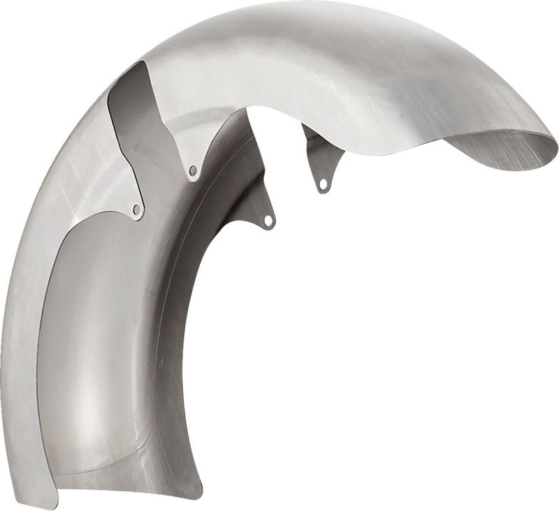 Framskärm Arlen Ness Radial Fat Wrap 18" stål