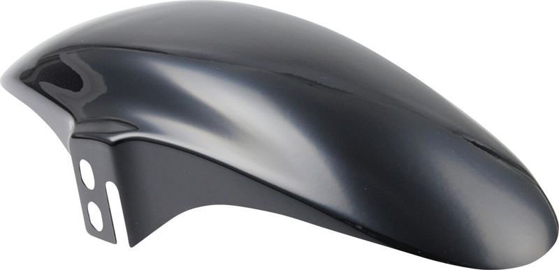 Framskärm Cult Werk Club fram svart Dyna 06-17, Softail 18-24