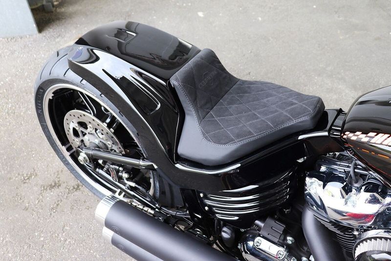 Skärm Cult-Werk Softail Racing bred HD-BRO047