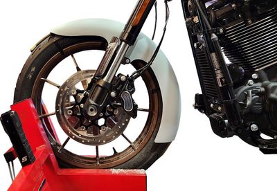 Framskärm Paul Yaffe Super-Lite förare Softail 18-upp