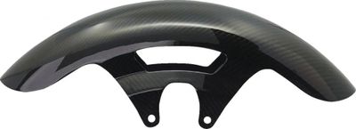 Framskärm Arlen Ness Cafe 19" kolfiber polerad 210-010