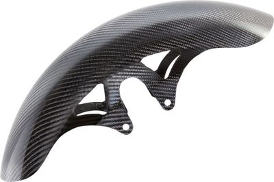 Framskärm Arlen Ness 19" kolfiber klar lång 210-034