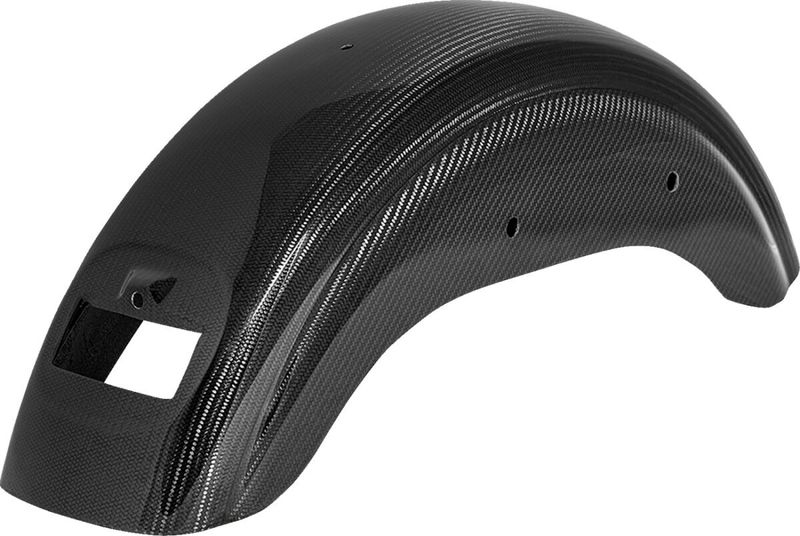 Bakskärm Saddlemen M8 Softails kolfiber blank Softail 18-upp CF-818-30-001
