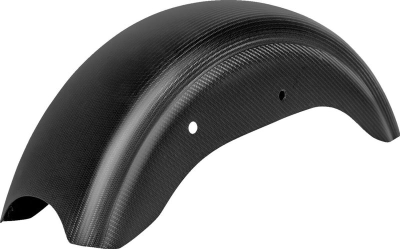 Bakskärm Saddlemen M8 Softails kolfiber matt Softail 18-upp CF-818-30-001M