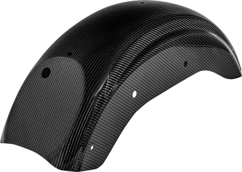 Bakskärm Saddlemen M8 Softails kolfiber blank Softail 18-upp CF-818-29-001