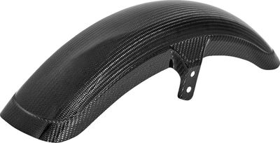 Framskärm Saddlemen Dyna 06-17, Softail 18-upp kolfiber blank
