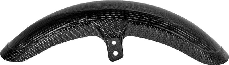 Framskärm Saddlemen Dyna 06-17, Softail 18-upp kolfiber blank