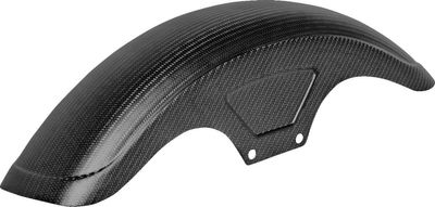Framskärm Saddlemen Sportster 86-22, Dyna 99-05 kolfiber matt
