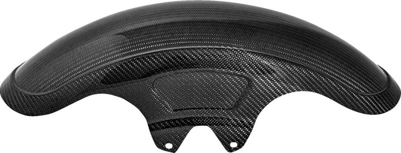Framskärm Saddlemen Touring 14-24 kolfiber blank