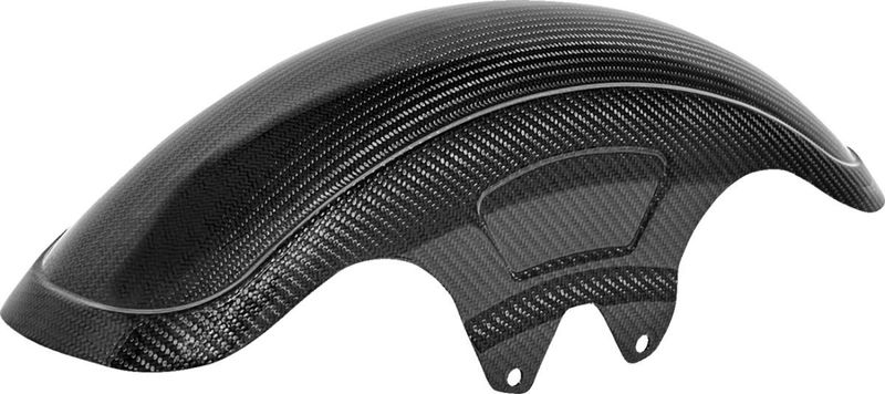 Framskärm Saddlemen Touring 14-24 kolfiber blank