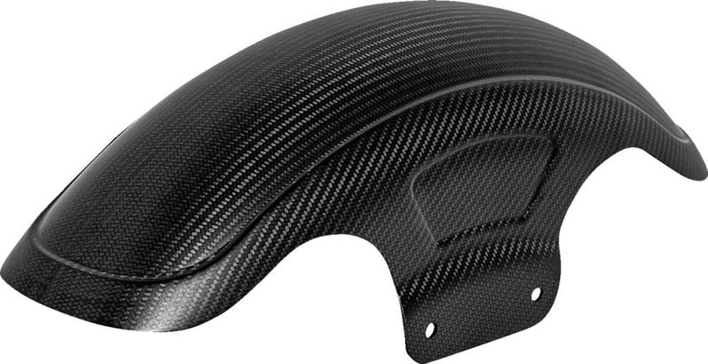 Framskärm Saddlemen Touring 23-upp kolfiber matt