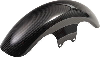 Framskärm Slyfox Mid Length Touring 09-24, Trike 14-21 kolfiber blank