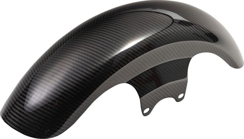 Framskärm Slyfox Mid Length Touring 09-24, Trike 14-21 kolfiber blank