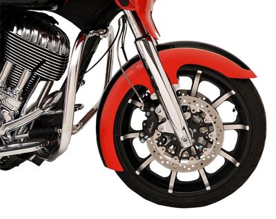 Framskärm Klock Werks Hugger Chieftain Indian 14-upp