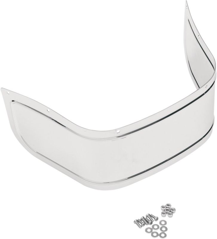 Framskärm Drag Specialties krom Touring 80-13