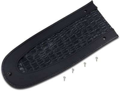 Täcklapp bakskärm Drag Specialties gator vinyl svart Softail 05-17